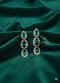 Aretes Verdes 💚| Baño de oro