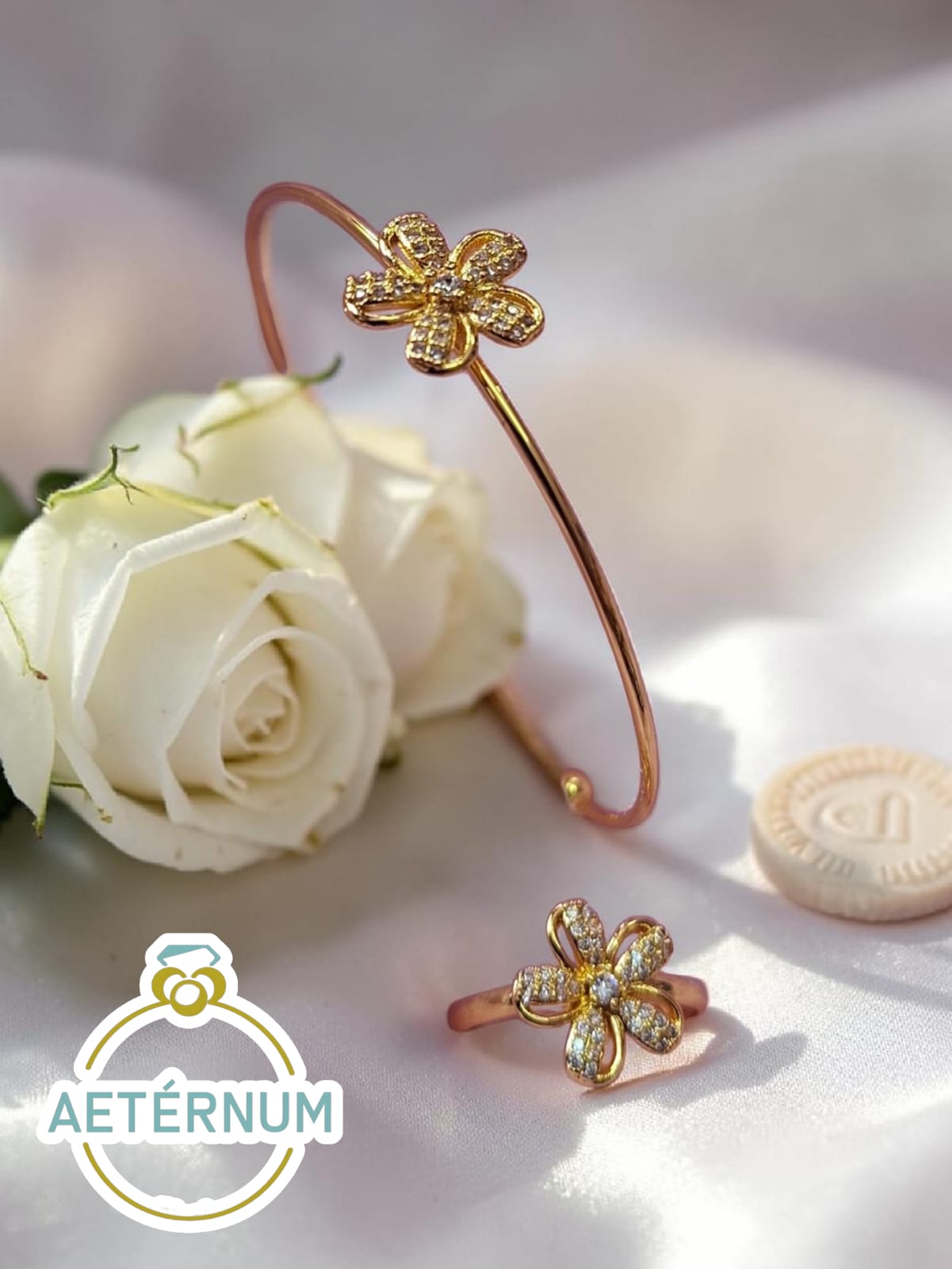 Pulsera y anillo para Ñiña