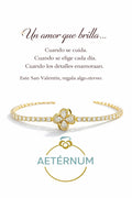 Pulsera de Flor 🌸| Baño de oro