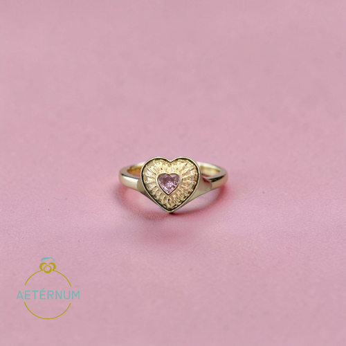 Anillo de corazón