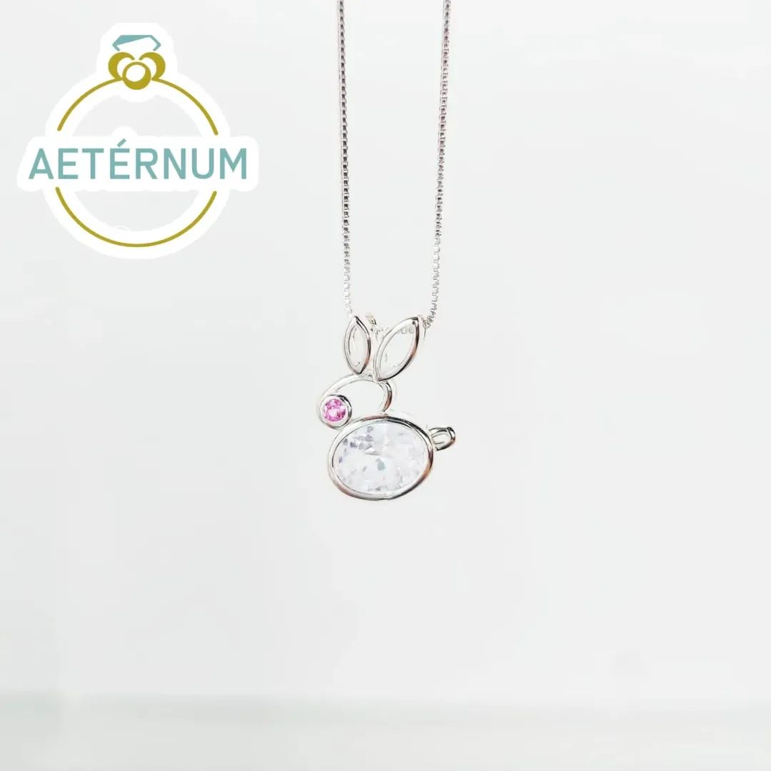 Collar de Conejo 🐰| Plata 925