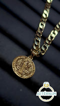 Cadena gruesa con dije San Benito ✝️